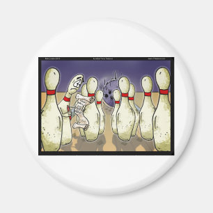 Der lebende Bowling wird Geschenke, T-Shirts, Kart Magnet