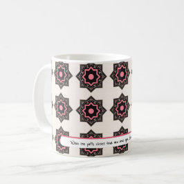 Der Lebensweg ist eine Wahl | ROSE Kaffeetasse