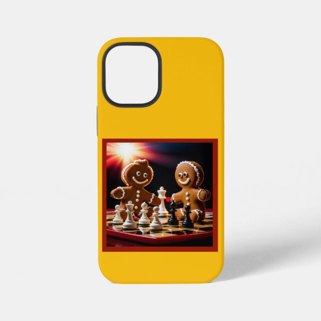 Der Lebkuchenmann schüttelt mit seiner Schwester iPhone 12 Mini Hülle (Rückseite)