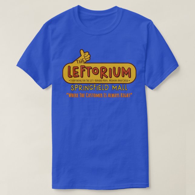 Der Leftorium Store T-Shirt (Design vorne)