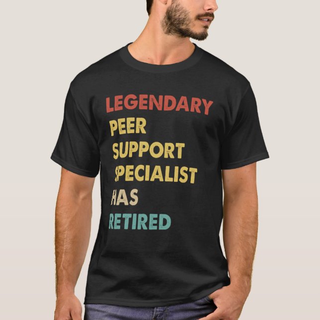 Der legendäre Peer Support-Spezialist hat sich gel T-Shirt (Vorderseite)