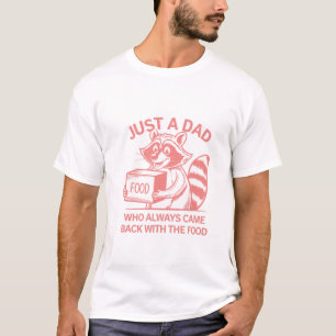 Der legendäre Vater kam immer wieder mit dem Food- T-Shirt