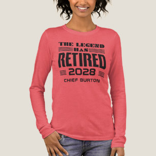 Der Legende nach ist der Feuerwehrchef in Rente ge Tri-Blend Shirt