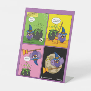 Der Lehrassistent - Comic reinigen Sockelschild