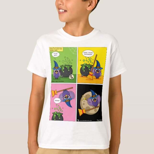 Der Lehrassistent - Comic reinigen T-Shirt (Vorderseite)