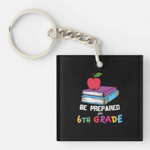 Der Lehrer der 6. Klasse wird für die 6. Klasse vo Schlüsselanhänger