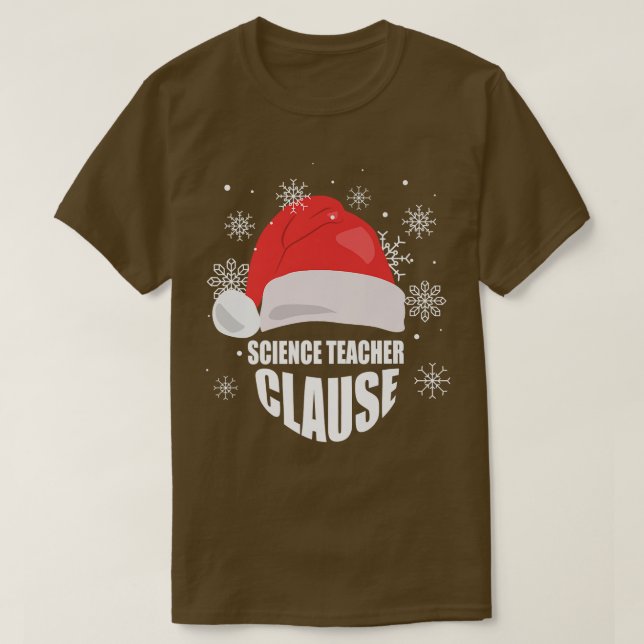 Der Lehrer für Chemie der Wissenschaftsklausel Chr T-Shirt (Design vorne)