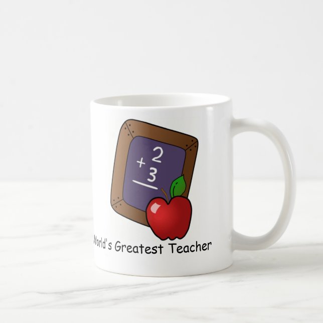 Der Lehrer-Geschenk-Kaffee-Tasse der Welt bestste Kaffeetasse (Rechts)