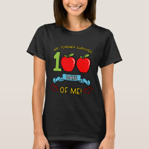 Der Lehrer überlebte 100 Tage meines Kindergartens T-Shirt