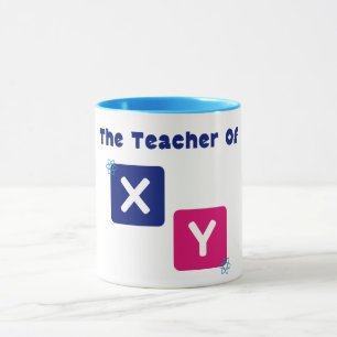 Der Lehrer von X Y Mathe Algebra Lehrer Tasse