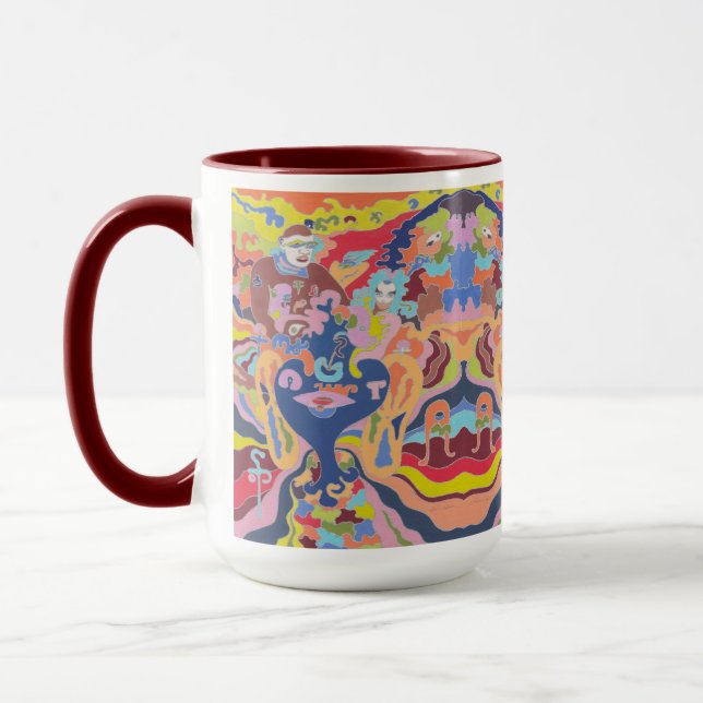 Der Lehrling am Tor Tasse (Links)