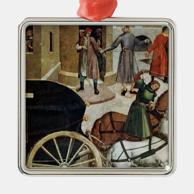 Der Leichenwagen Silbernes Ornament (Vorne)