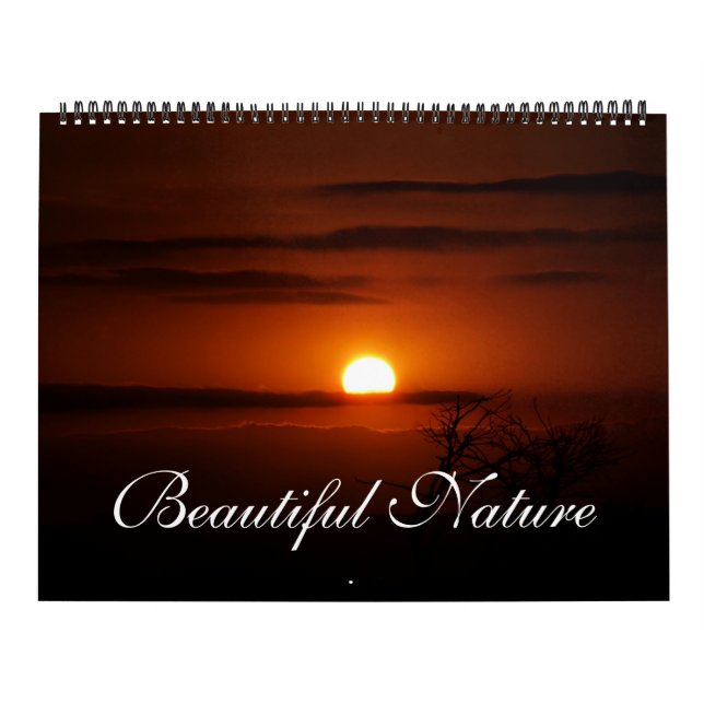 Der Leinwand-Kalender der schönen Natur Kalender (Titelbild)