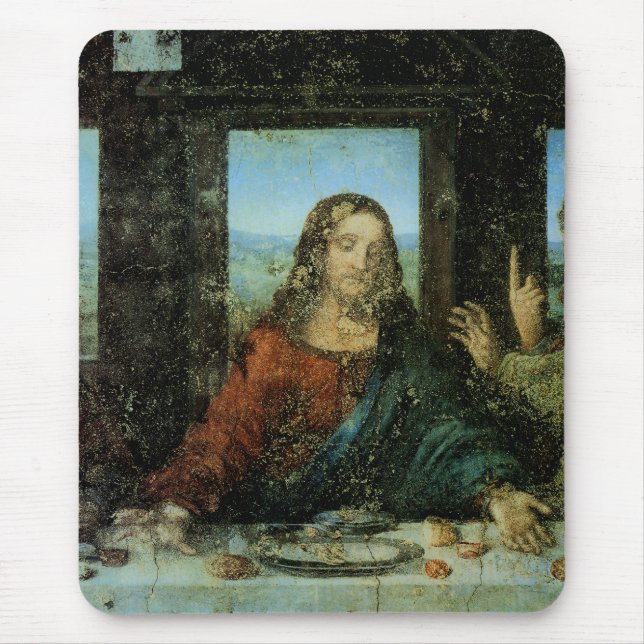 Der Leiter Christi von Leonardo Da Vinci Mousepad (Vorne)