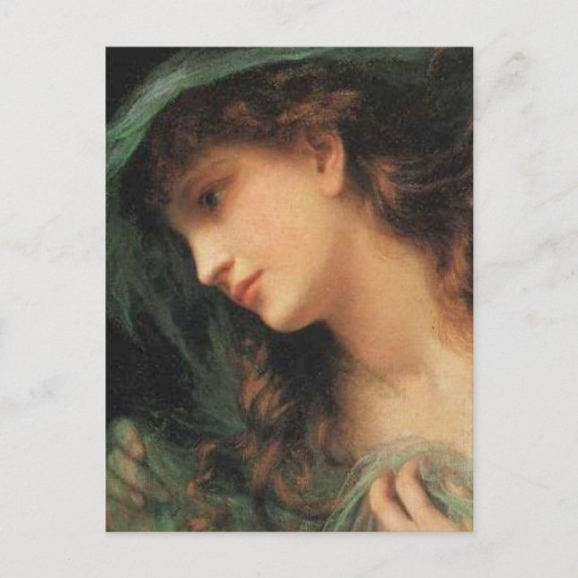 Der Leiter einer Nymph Postkarte (Vorderseite)