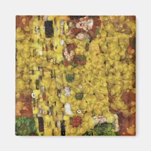 Der Lemon Kiss Gemüseslöffel Kunst Magnet