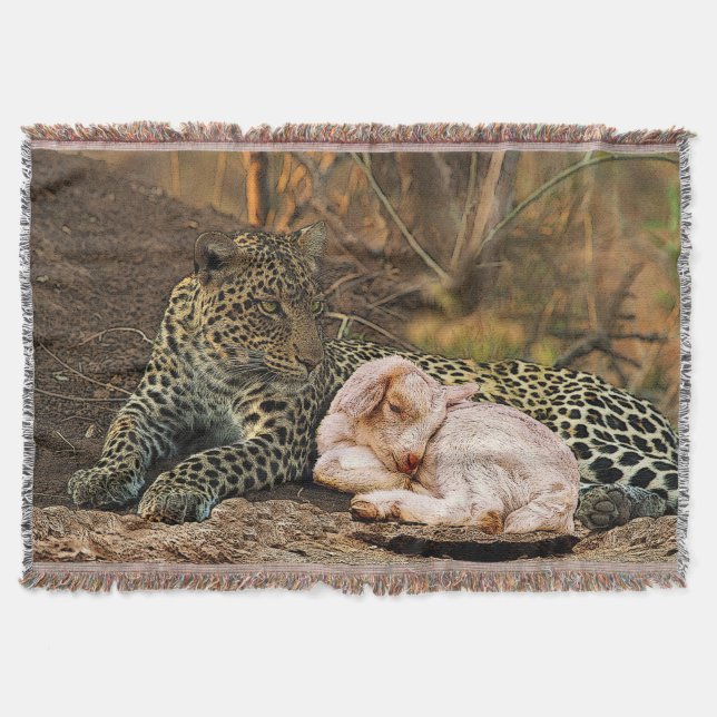 Der Leopard soll sich mit dem Kind Isaiah 11 hinle Decke (Vorderseite)
