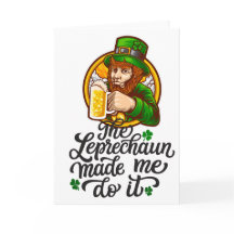 Der Leprechaun hat mich dazu gebracht