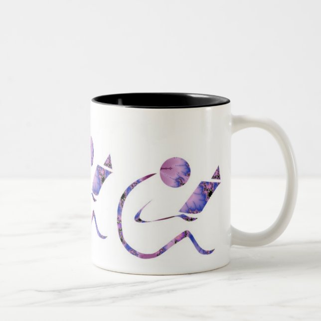 Der Leser - Drama-Tasse Zweifarbige Tasse (Rechts)
