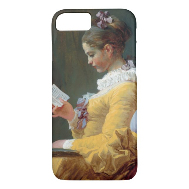 Der Leser, Fragonard Case-Mate iPhone Hülle (Rückseite)