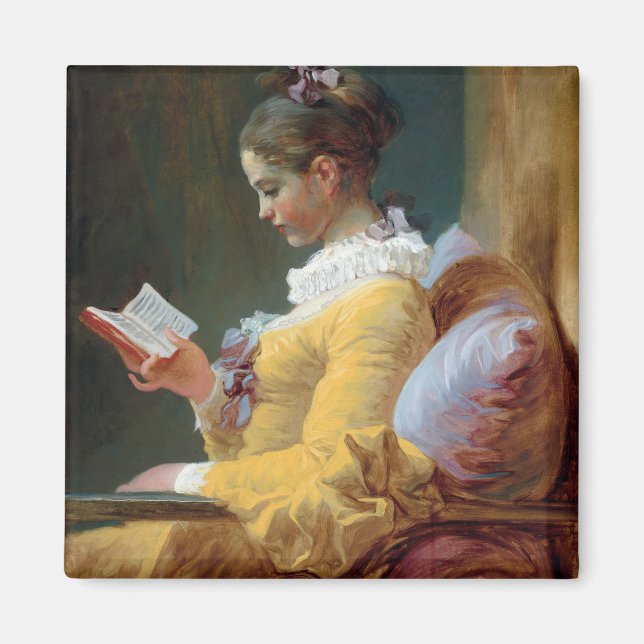 Der Leser, Fragonard Magnet (Vorne)