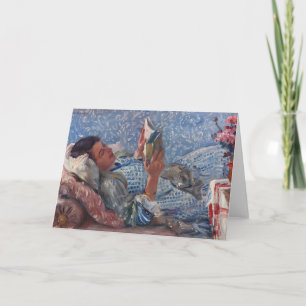 Der Leser   Lovis Corinth Karte