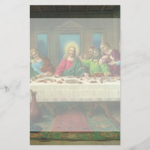 Der letzte Abendmahl ursprünglich von Leonardo da Briefpapier
