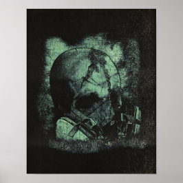 Der letzte Atemzug - Techno-Dystopian Streetwear Poster
