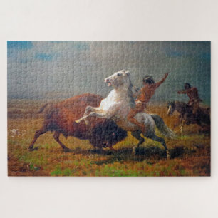 Der letzte Buffalo, Albert Bierstadt
