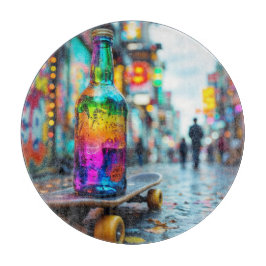 Der letzte Neontropfen Schneidebrett