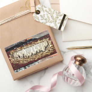 Der letzte ruhige Ort Rechteckiger Aufkleber