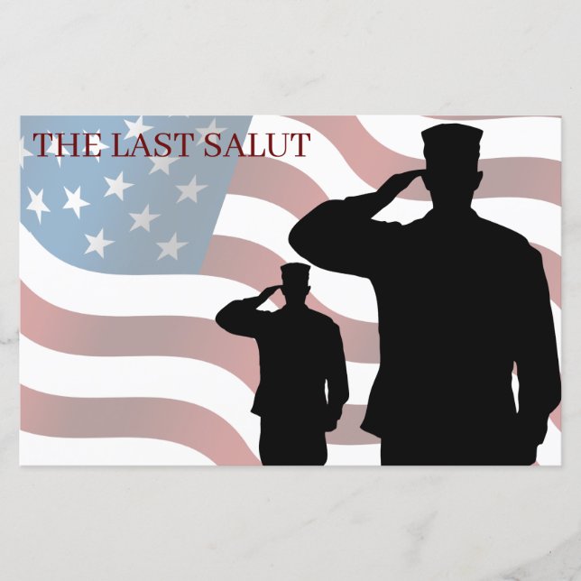 DER LETZTE SALUT (Vorderseite)