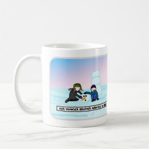Der LETZTE Schneemann Kaffeetasse