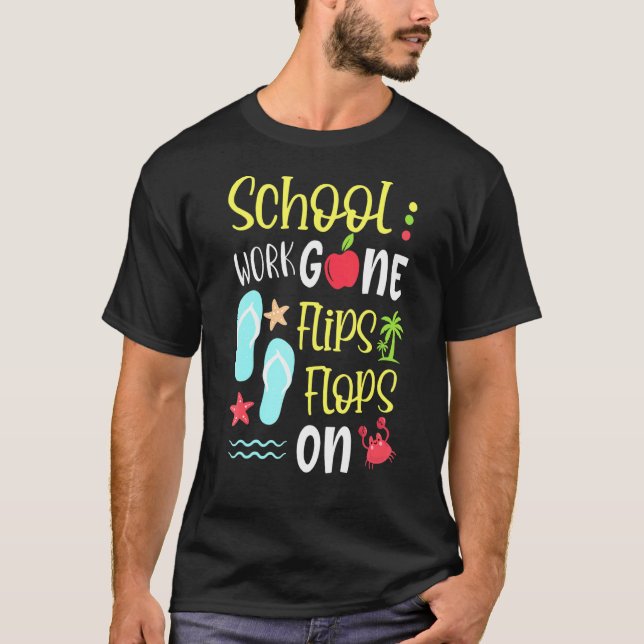 Der letzte Schullehrertag Drehe T-Shirt (Vorderseite)