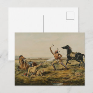 Der letzte Schuss von Louis Maurer Postkarte