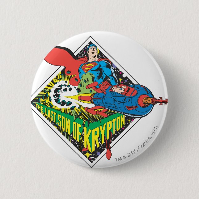 Der letzte Sohn von Krypton Button (Vorderseite)