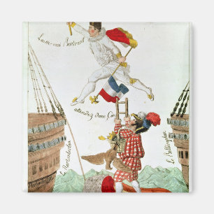 Der letzte Sprung eines großen Mannes, 1815 Magnet