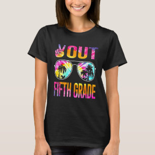 Der letzte Tag der Schule Frieden aus der fünften T-Shirt