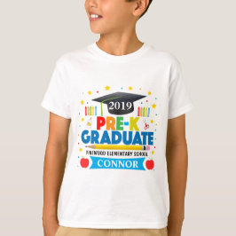 Der letzte Tag des Jungen Pre-K graduierten T - T-Shirt