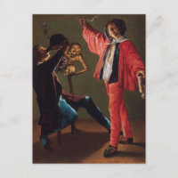 Der letzte Tropfen von Judith Leyster Postcard