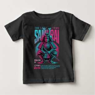 Der letzte wahre Samurai-Krieger Meiji Vektor Baby T-shirt