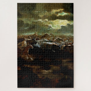 “Der letzte Widerstand” Western Art von Charles M.