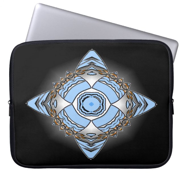 Der leuchtende Stern....... Laptopschutzhülle (Vorderseite)