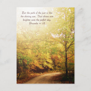 Der leuchtende Weg Postkarte