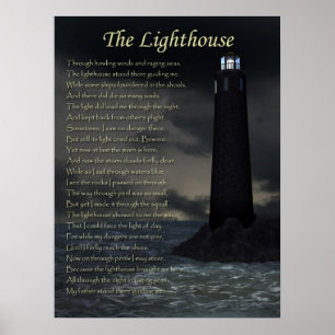 Der Leuchtturm Poster