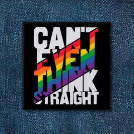 Der LGBTQ-Stolz kann nicht einmal einen geraden Re Button