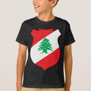 der Libanon-Emblem T-Shirt