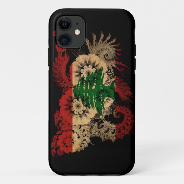 Der Libanon-Flagge Case-Mate iPhone Hülle (Rückseite)