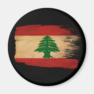Der Libanon-Flagge Magnet