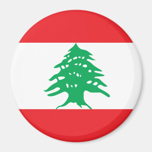 Der Libanon-Flagge Magnet